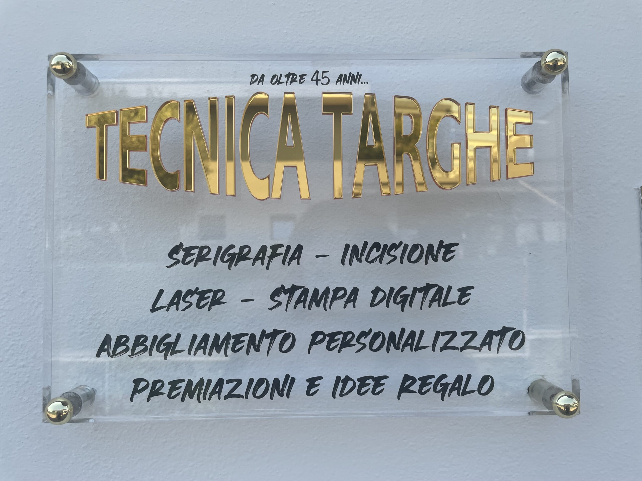 TARGHE IN PLEX. PER ENTRATA UFFICI/AZIENDE PERSONALIZZATE