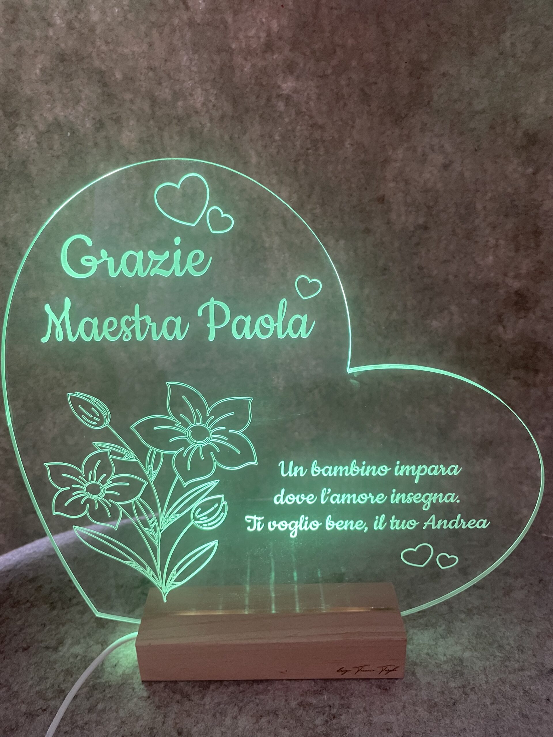 LAMPADE DA COMODINO REGALO MAESTRE - immagine 5